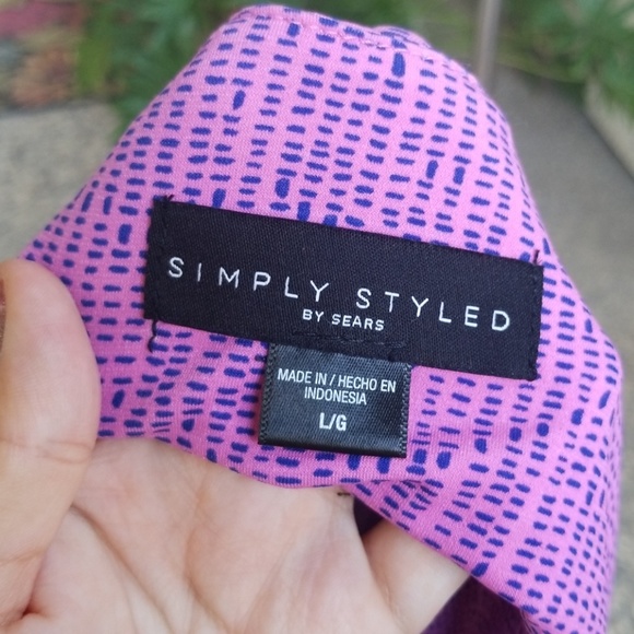 Simply Styled Orchid Stretch Wrap Midi Dress NWT - Picture 6 of 7